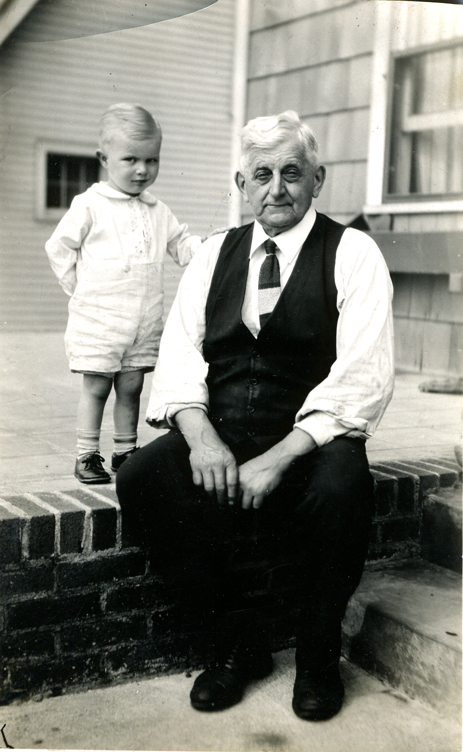My Dad With with his Grandfather Sim